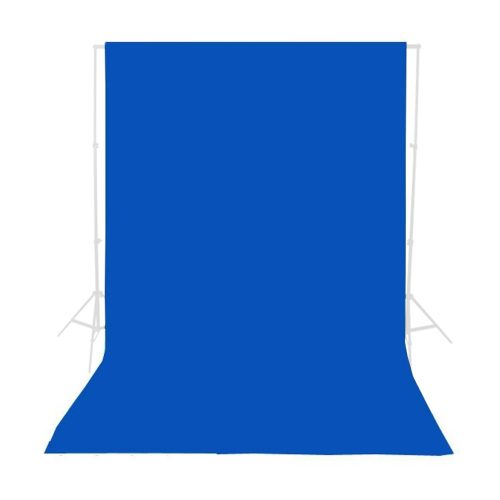 E-Image MB36-BLUE - Μπλέ Υφασμάτινο Φόντο Μουσελίνας 3x6m
