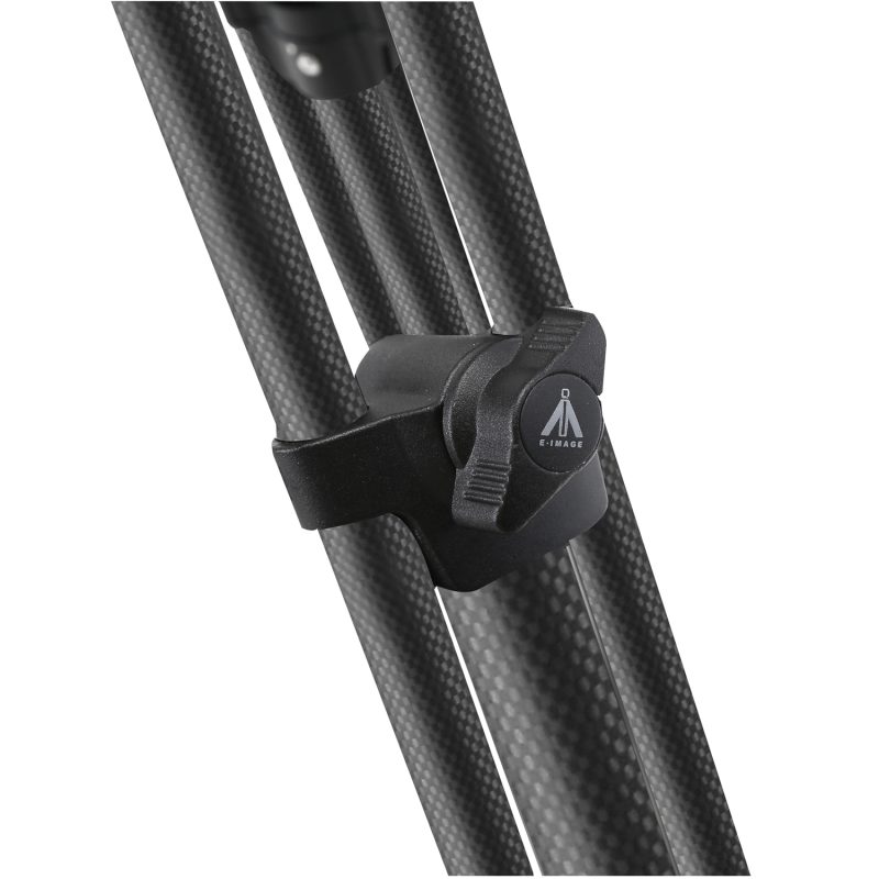 E-Image EC610R - Σετ τριπόδου carbon fiber με κεφαλή bowl 65mm - Image 3