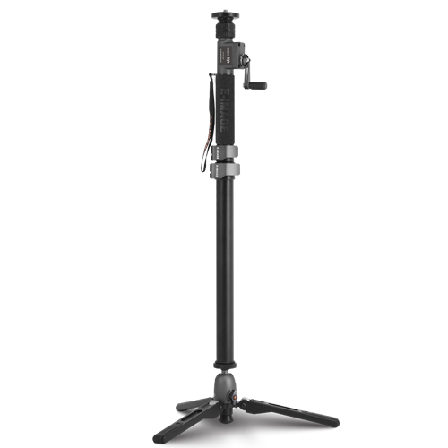 E-IMAGE Monolift ML900A - Μονόποδο αλουμινίου με ειδική στήριξη δαπέδου και σύστημα ανύψωσης
