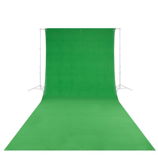 E-Image MB36-GREEN - Πράσινο Green Screen / Chroma Υφασμάτινο Φόντο Μουσελίνας 3x6m