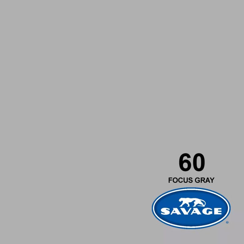 Savage 60-1253 – Χάρτινο Φόντο 1.35x11m 60 Focus Gray - Image 2