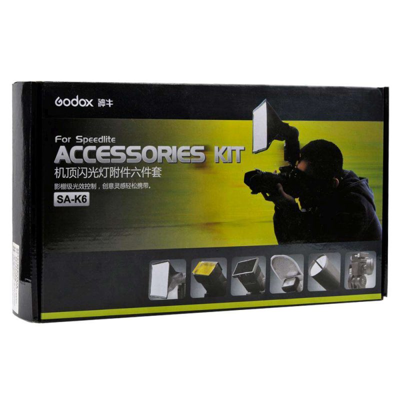 Godox SA-K6 – Kit αξεσουάρ για φλας