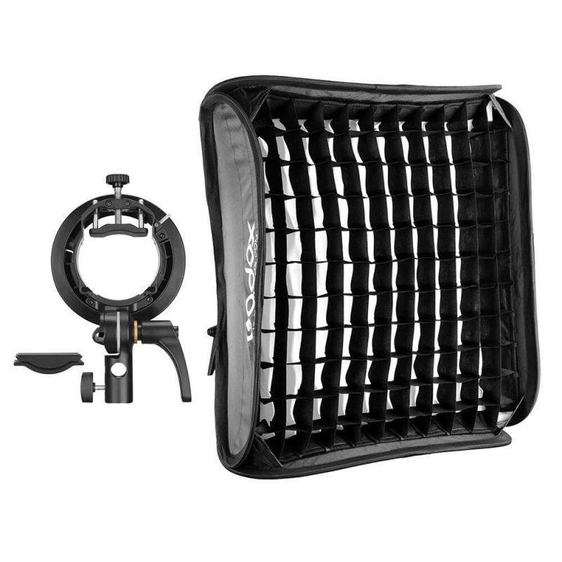 Godox SGGV6060 - Godox S2 Holder Kit 60x60cm με Grid - Image 2