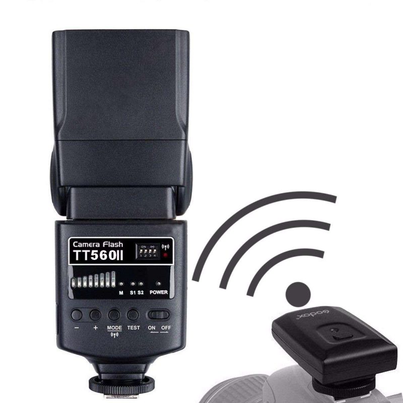 Godox TT560II - Manual Flash TT560-II με Ενσωματωμένη Ραδιοσυχνότητα - Image 3