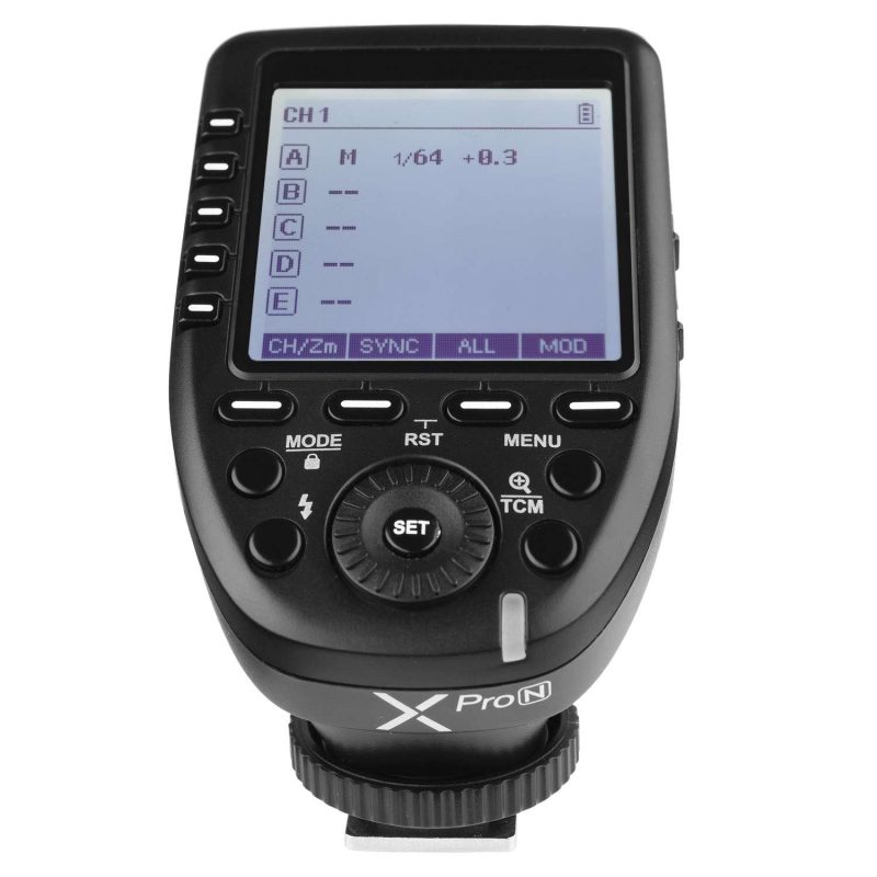 Godox XPRO-N - iTTL Πομπός Ραδιοσυχνότητας 2.4GHz για Μηχανές Nikon - Image 3