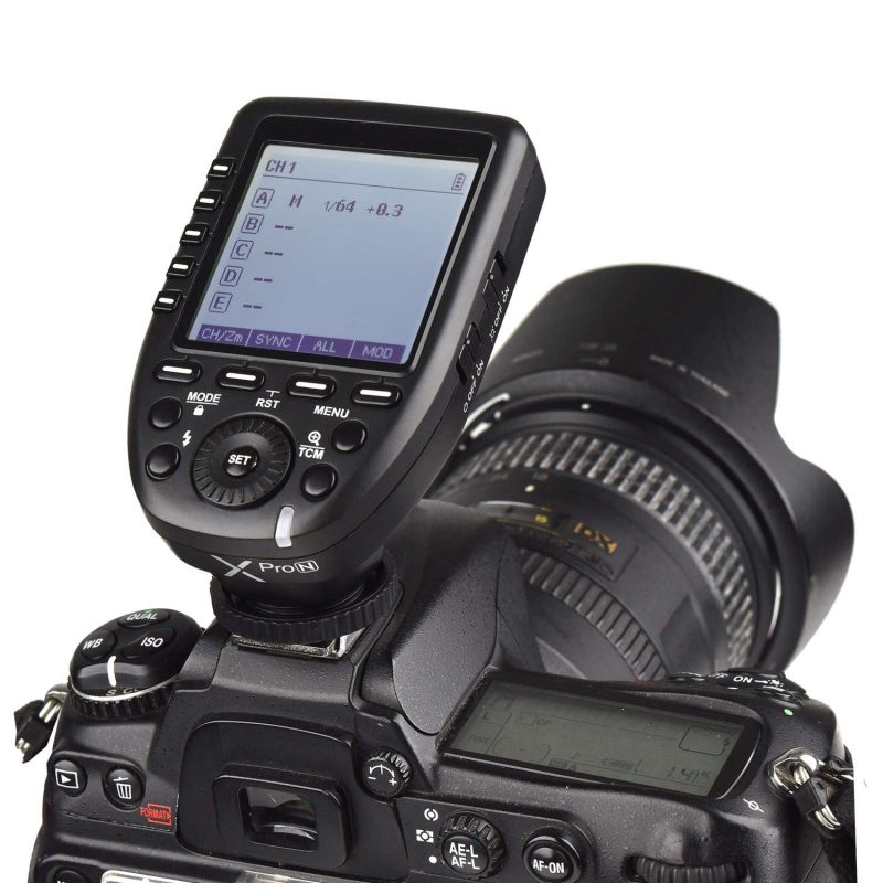 Godox XPRO-N - iTTL Πομπός Ραδιοσυχνότητας 2.4GHz για Μηχανές Nikon - Image 4