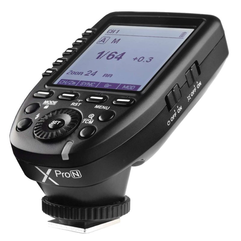 Godox XPRO-N - iTTL Πομπός Ραδιοσυχνότητας 2.4GHz για Μηχανές Nikon - Image 5