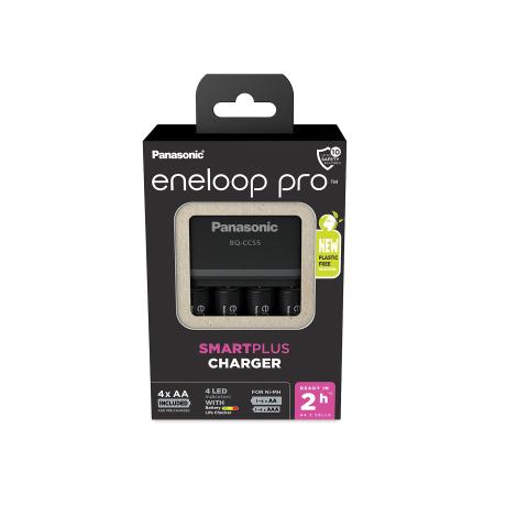 Panasonic ENELOOP K-KJ55HCD40E – Έξυπνος ταχυφορτιστής AA/AAA με 4 μπαταρίες