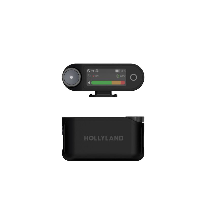 Hollyland LARK MAX 2 Ultimate Combo (Space Grey) - Ασύρματο μικρόφωνο (2TX + 1RX + OWS) - Image 3