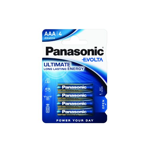 Panasonic LR03EGE/4BP Αλκαλικές μπαταρίες ΑΑA Evolta