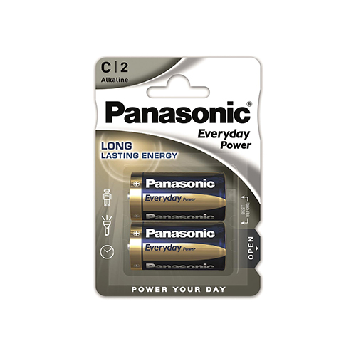 Panasonic LR14EPS/2BP Αλκαλικές μπαταρίες C Everyday Power