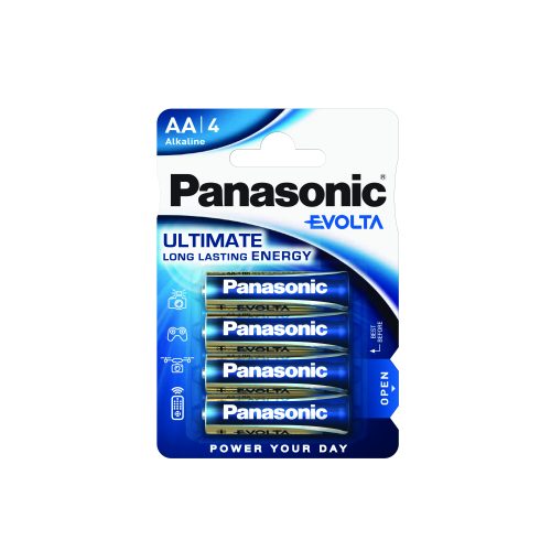Panasonic LR6EGE/4BP Αλκαλικές μπαταρίες ΑA Evolta