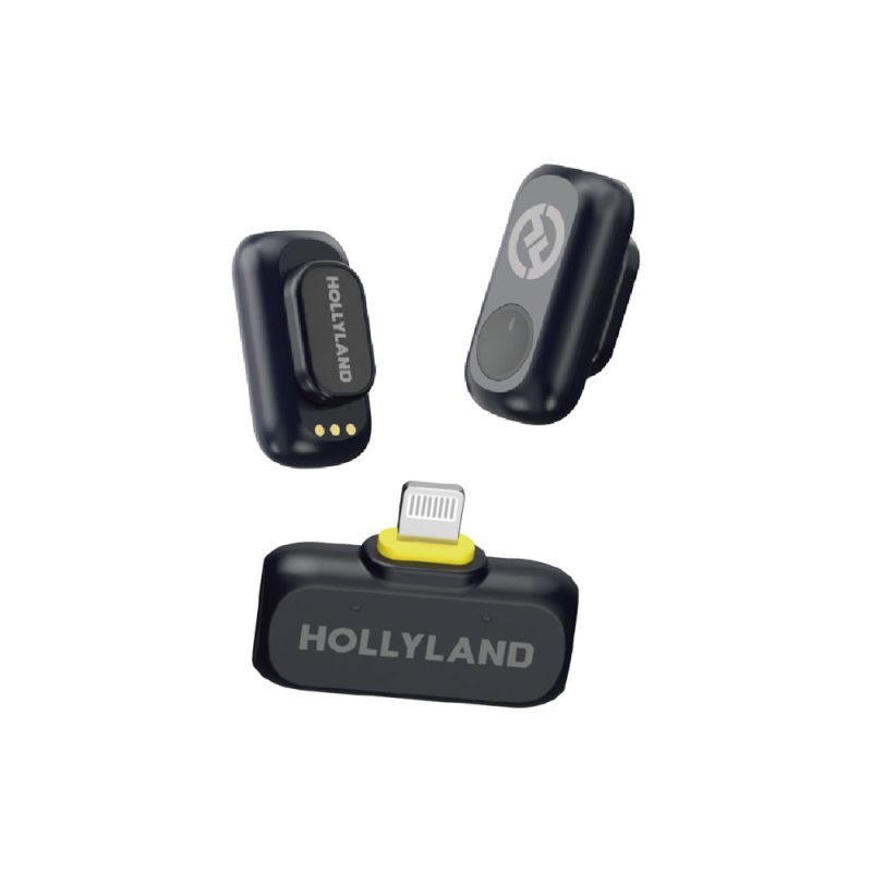 Hollyland LARK A1 Mini Duo Lightning (Space Grey) – Ασύρματο μικρόφωνο (2TX + 1RX) - Image 5
