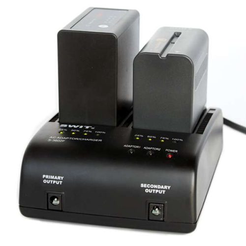Swit S-3602F - Διπλός Φορτιστής μπαταριών για Sony L (NP-F)