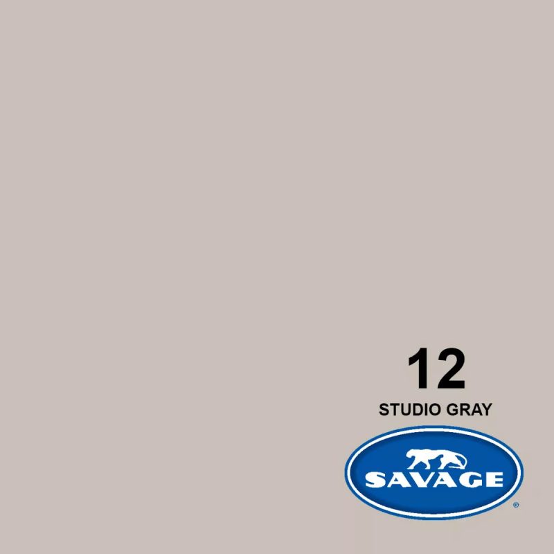 Savage 12-1253 – Χάρτινο Φόντο 1.35x11m 12 Studio Gray - Image 2