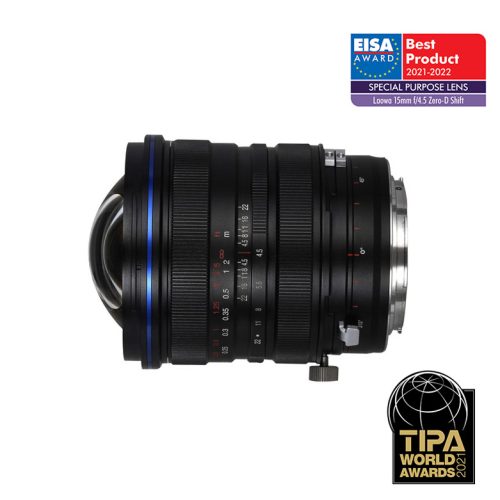 Laowa VE1545C - 15mm f/4.5 Zero-D Shift Φακός για Canon EF