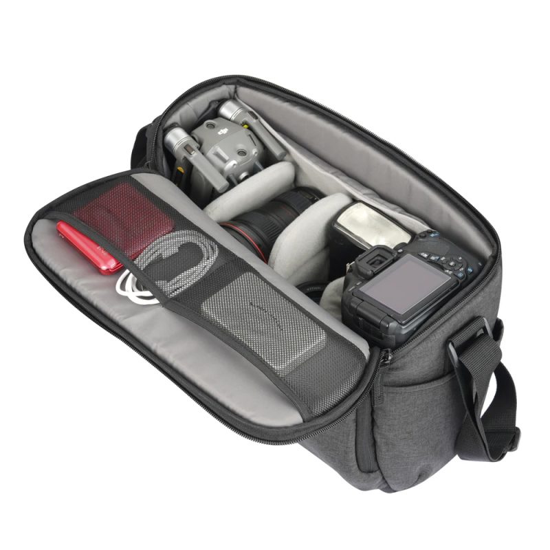 Vanguard Vesta Aspire 33 GY – Φωτογραφική Τσάντα Ώμου Γκρι - Image 2