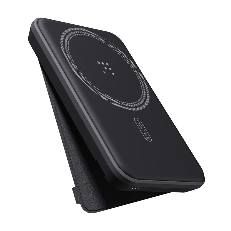 Voltme MagPak 5K Series 5000mAh 15W (charcoal) - Μαγνητικό powerbank ασύρματης φόρτισης