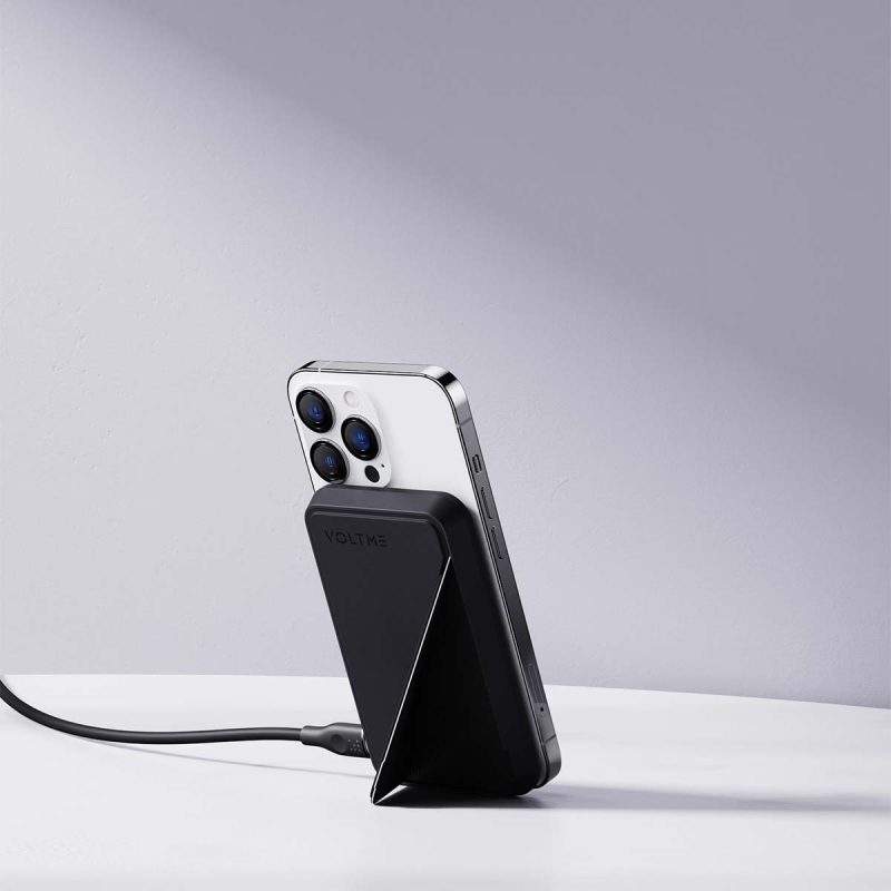 Voltme MagPak 5K Series 5000mAh 15W (charcoal) - Μαγνητικό powerbank ασύρματης φόρτισης - Image 2