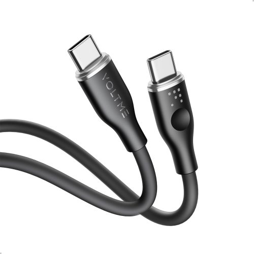 Voltme Powerlink Moss Series CTC 3A/60W 1,0m (black) - Καλώδιο USB-C