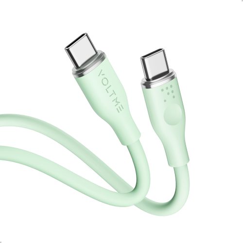 Voltme Powerlink Moss Series CTC 3A/60W 1,0m (green) - Καλώδιο USB-C
