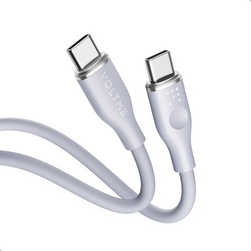 Voltme Powerlink Moss Series CTC 3A/60W 1,0m (grey) - Καλώδιο USB-C