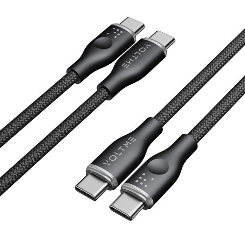Voltme Powerlink Rugg Series CTC 3A/60W 1,0m (black) - Καλώδιο USB-C