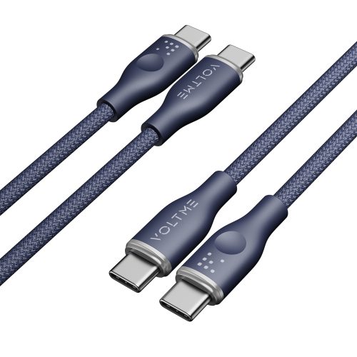 Voltme Powerlink Rugg Series CTC 3A/60W 1,0m (blue) - Καλώδιο USB-C