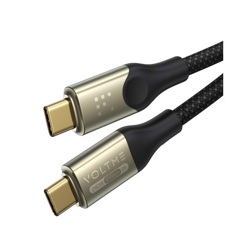 Voltme Powerlink Utron Series CTC 5A/240W 1.2m (black) - Καλώδιο USB-C