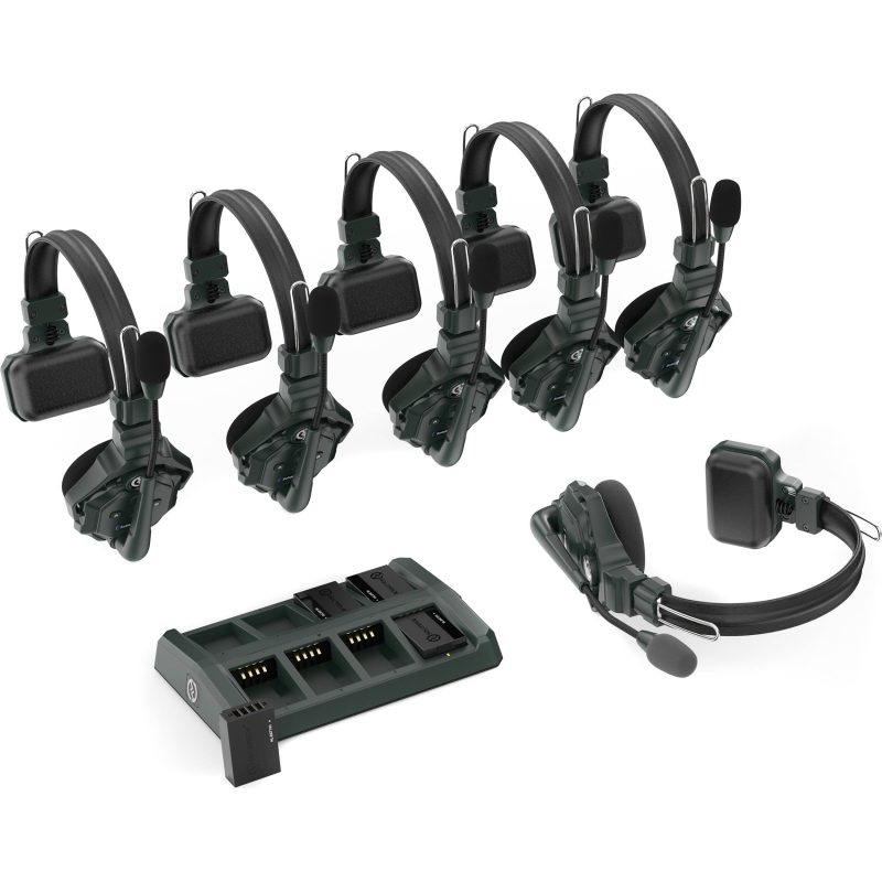 Hollyland Solidcom C1-6S – 6πλό σύστημα ασύρματων ακουστικών ενδοεπικοινωνίας Full-duplex