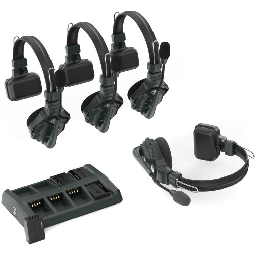 Hollyland Solidcom C1-4S – 4πλό σύστημα ασύρματων ακουστικών ενδοεπικοινωνίας Full-duplex