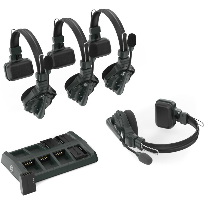 Hollyland Solidcom C1-4S – 4πλό σύστημα ασύρματων ακουστικών ενδοεπικοινωνίας Full-duplex