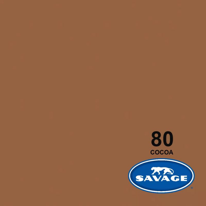 Savage 80-1253 – Χάρτινο Φόντο 1.35x11m 80 Cocoa - Image 2