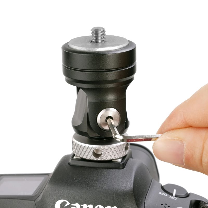 Vanguard VEO CSM DLX  – Cold Shoe Mount με ρύθμιση κλίσης και magnet quick release - Image 4