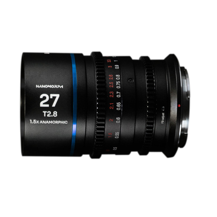 Laowa Nanomorph 27mm T2.8 1.5x S35 Anamorphic Lens (PL/EF Mount)