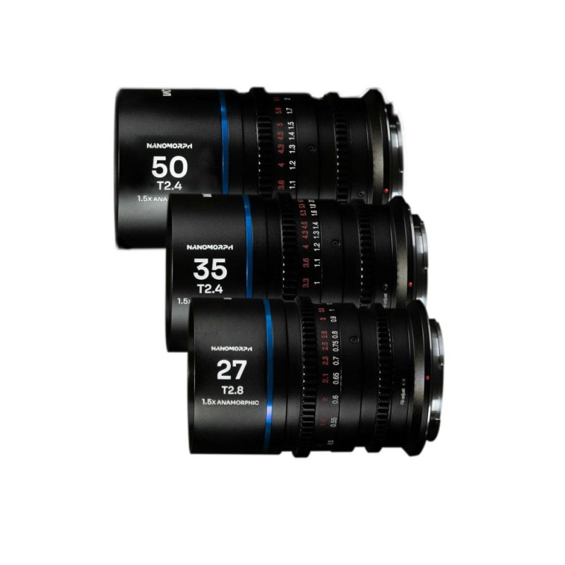 Laowa Nanomorph S35 Prime 3-Lens Bundle (ARRI PL & Canon EF mount)