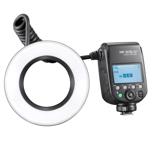 Godox MF-R76S+ - Οδοντιατρικό TTL Macro Ring Flash για μηχανές Sony