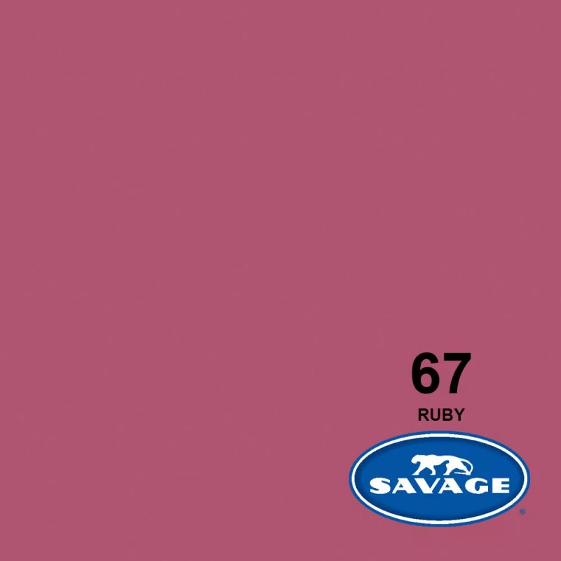 Savage 67-1253 – Χάρτινο Φόντο 1.35x11m 67 Ruby - Image 2