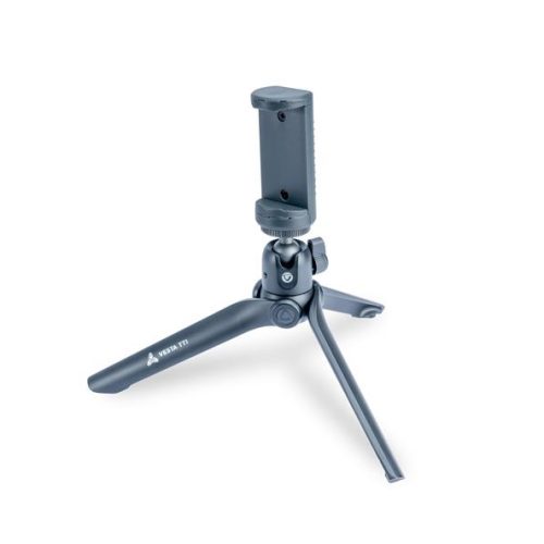Vanguard Vesta TT1BP – Mini τρίποδο αλουμινίου με Smart Phone Holder (Μαύρο)