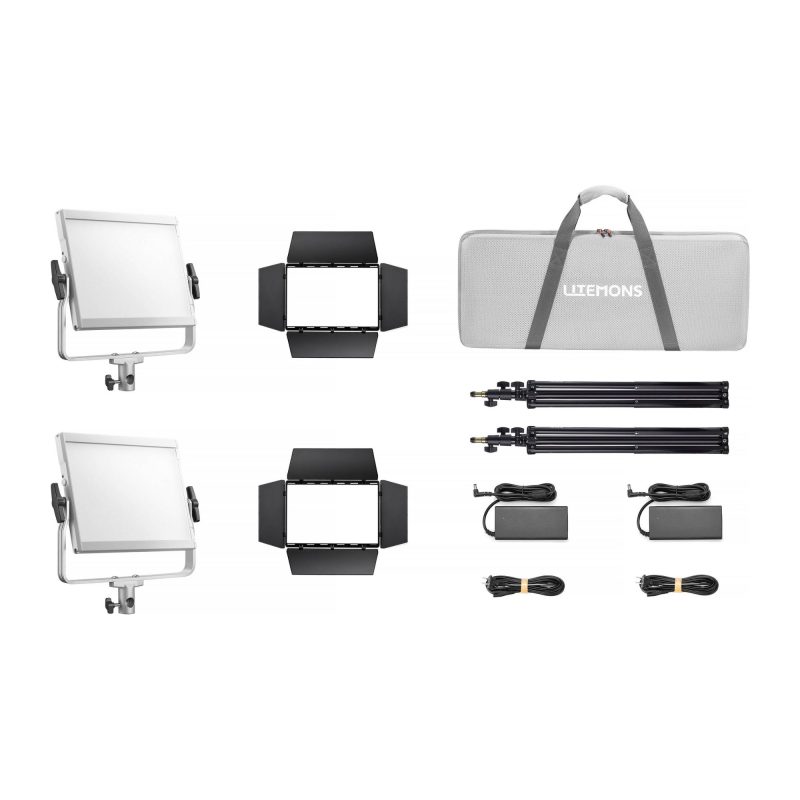 Godox Litemons LP1200R K2 – RGB 120W LED Light Panel - 2 Light Kit