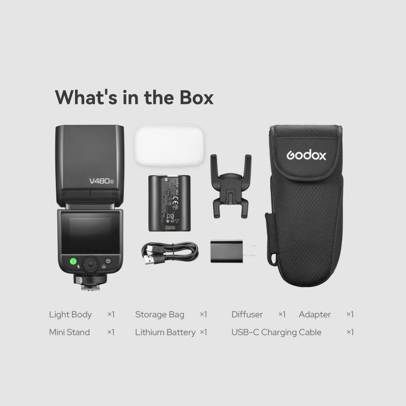 Godox V480C – TTL Flash για Canon Μηχανές - Image 6