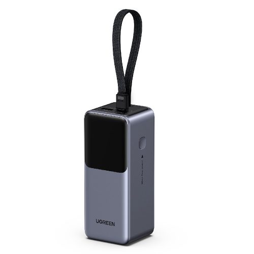 Power Bank 20000mAh PD 130W UGREEN PB723 55365B 2 Θέσεων, με καλώδιο USB-C 60W Γκρι