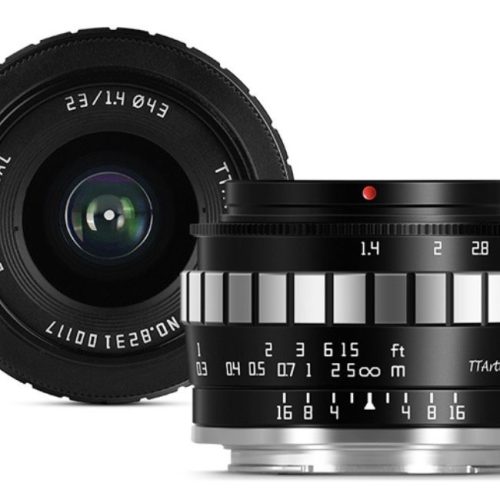 TTArtisan 23mm f/1.4 APS-C Lens for L Mount (Black & Silver)