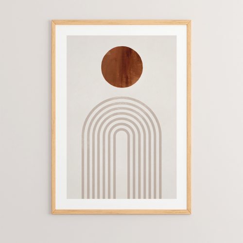 Πίνακας Linoua pakoworld με ψηφιακή εκτύπωση και πλαίσιο 33x1.5x48εκ