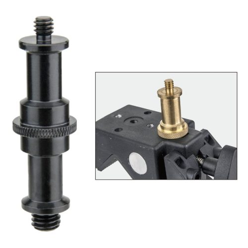 Kupo KS-017SB – 1/4″ Male – 3/8″ Male Spigot Black