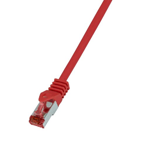 Καλώδιο Δικτύου S/FTP CAT6 LogiLink CQ2014S 0.25m Κόκκινο
