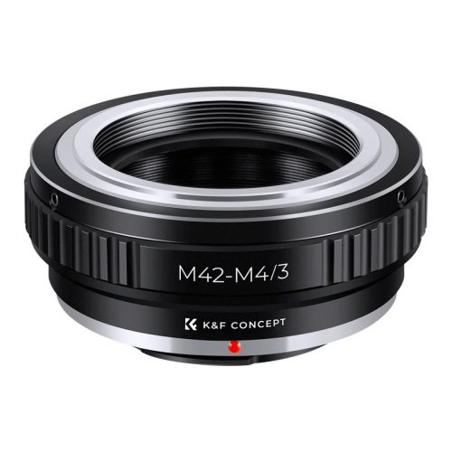 K&F Concept M42 Lens to M4/3 Camera Mount Adapter, Manual Focus (KF06.076)