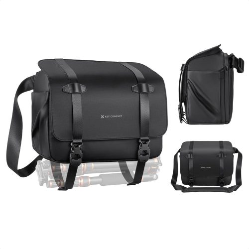 K&F Concept KF13.163 Τσάντα Φωτογραφικής Μηχανής Sling 10L Crossbody-Shoulder Camera Bag Urban Wander 10 (Μαύρο)