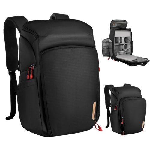 K&F Concept KF13.128V6 Σακίδιο Φωτογραφικής Μηχανής Alpha Air 25L  με Αδιάβροχη Κάλυψη Nature Wander 01 (Μαύρο)
