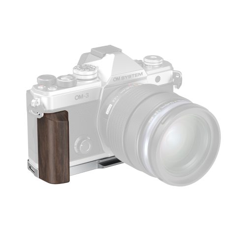 SmallRig 5563 - L-Shaped Mount Plate με ξύλινο handle για OM System OM-3